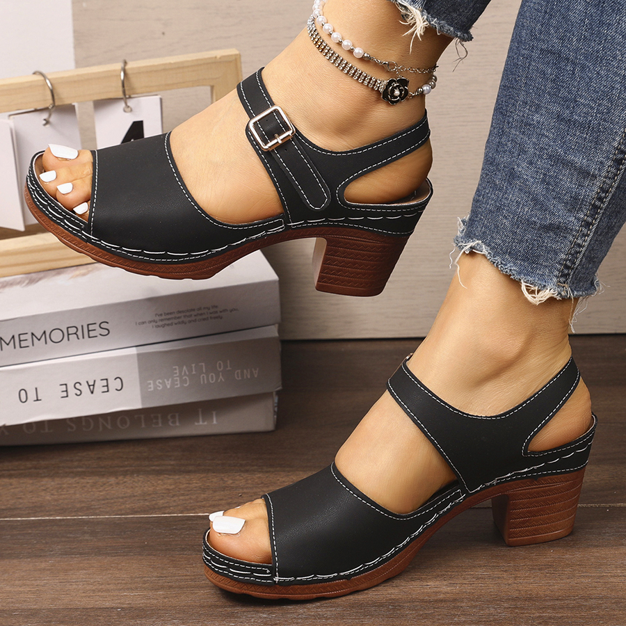 Summer Clothing Modest - Casual Slingback Slides Shoes Women Summer