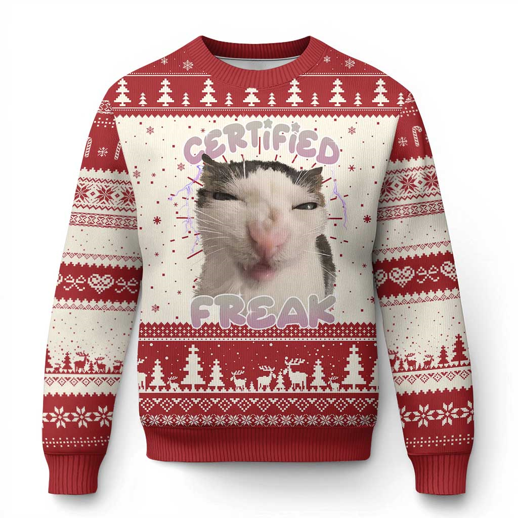 Summer Victorian Clothing - Xmas Cat Meme Ugly Christmas Sweater