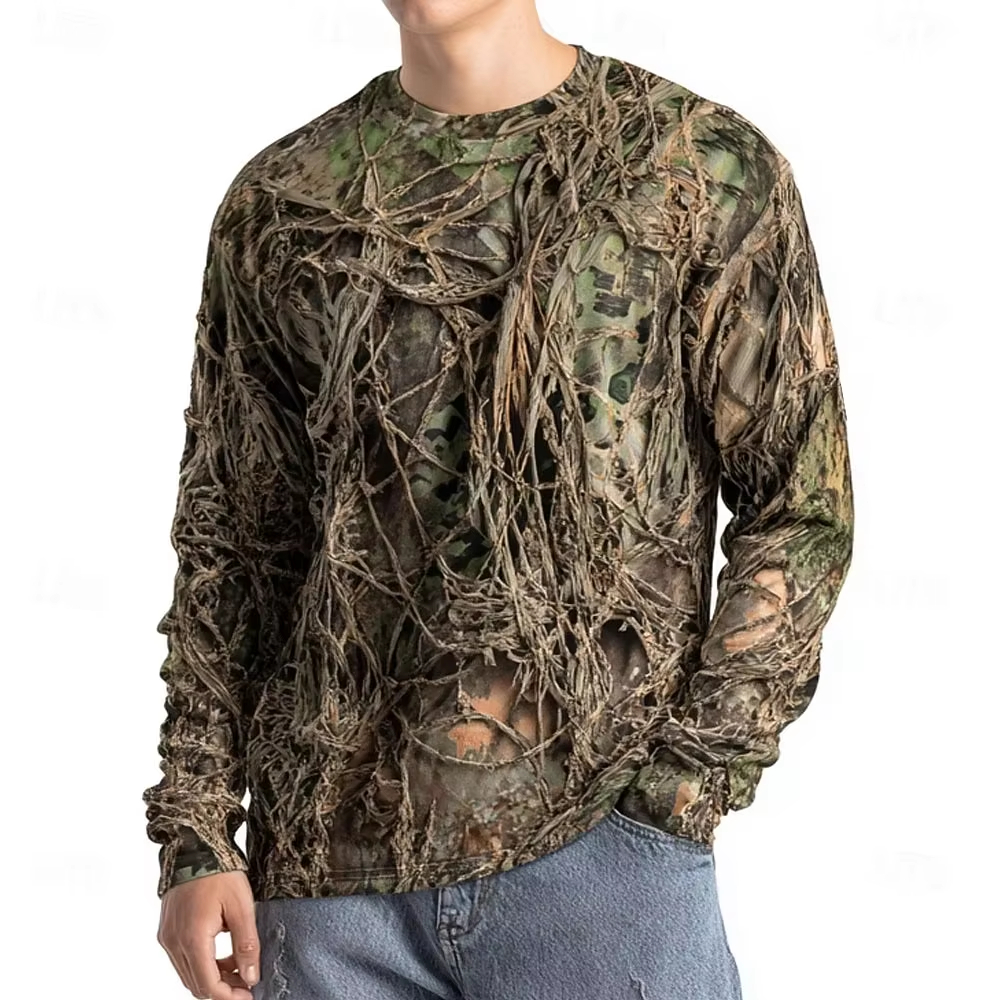 Men's Camo Animal Print Long S – Summer Clothing Long Sleeve Bewertung und Preis