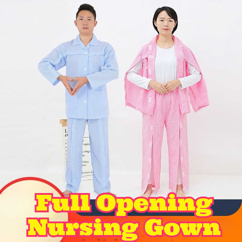 Full Open Stick Patient Pajama – Summer Clothing Wear Bewertung und Preis