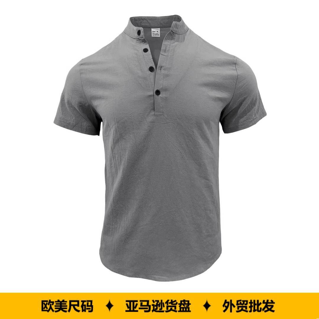 Men Shirt Mens Linen Loose Fit – Summer Clothing Linen Bewertung und Preis
