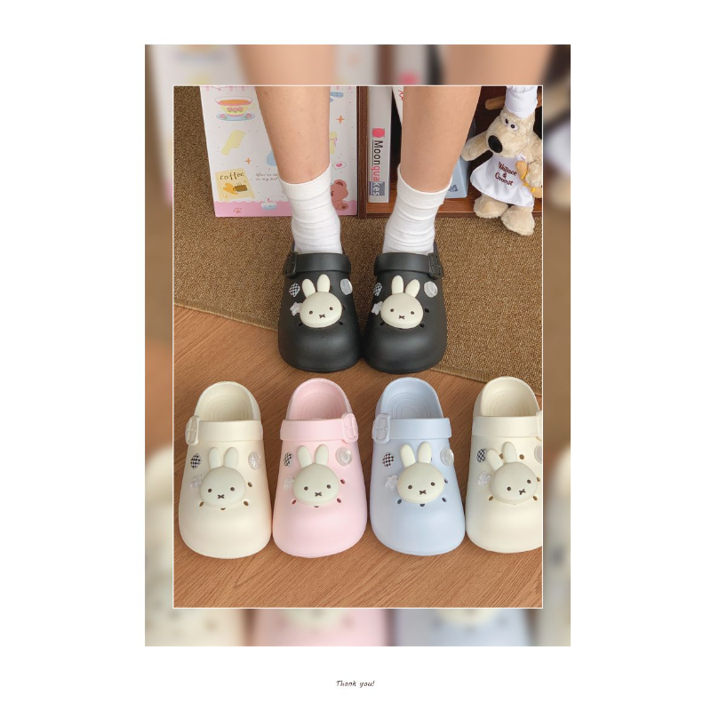 Miffy Rabbit Thick soled Arch  – Summer Clothing Cartoon Bewertung und Preis