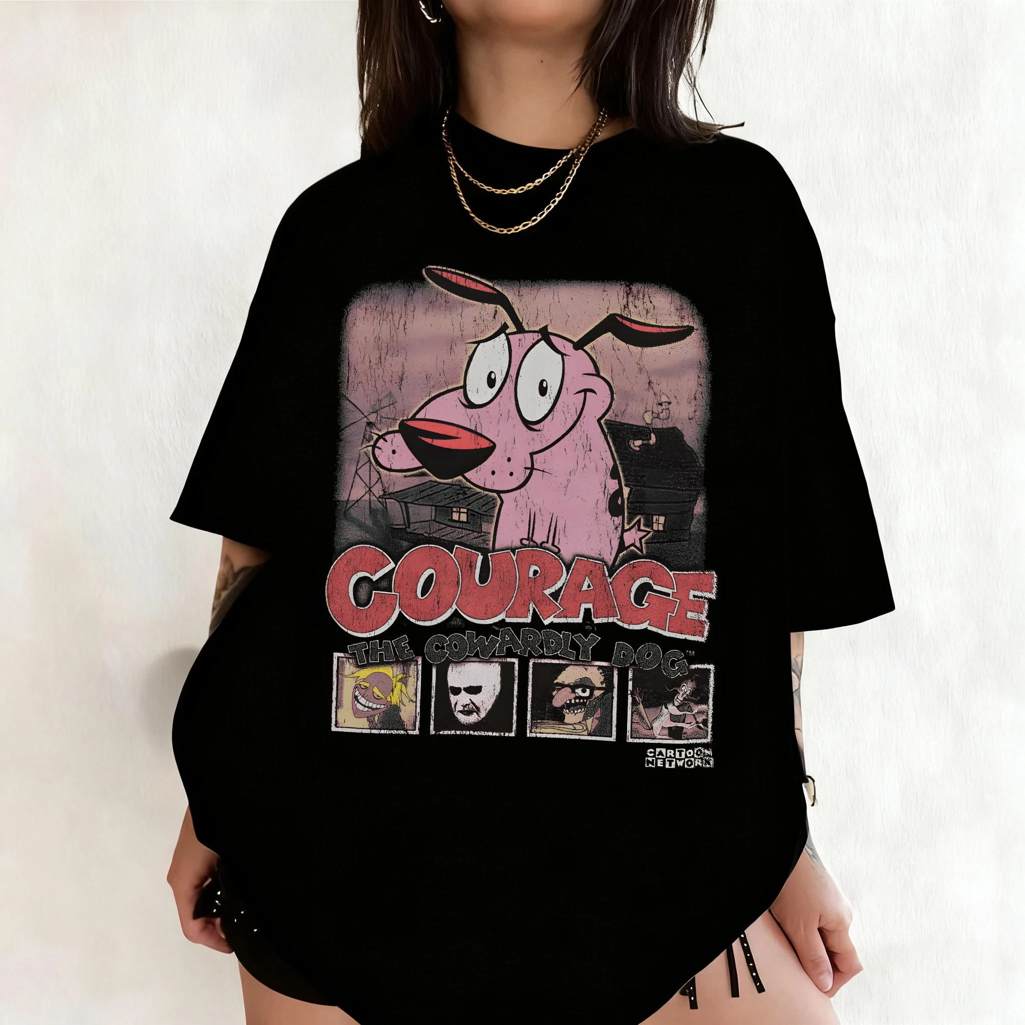 Summer Vintage Courage The Cow – Summer Clothing Cartoon Bewertung und Preis