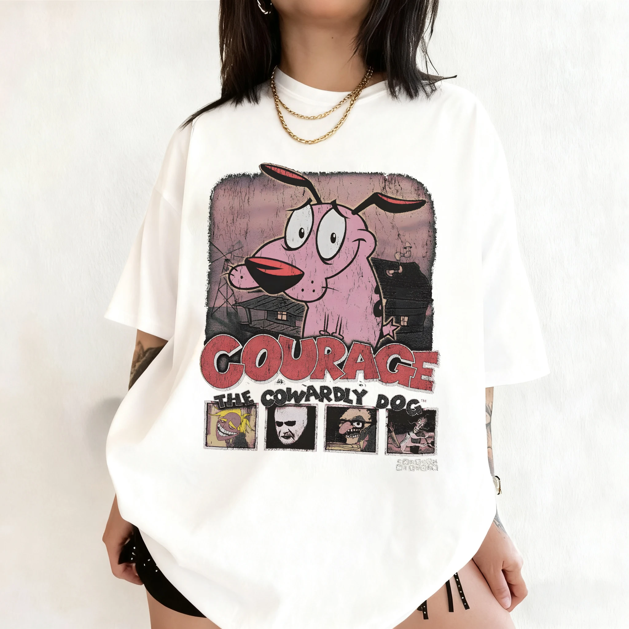 Summer Vintage Courage The Cow – Summer Clothing Cartoon Bewertung und Preis