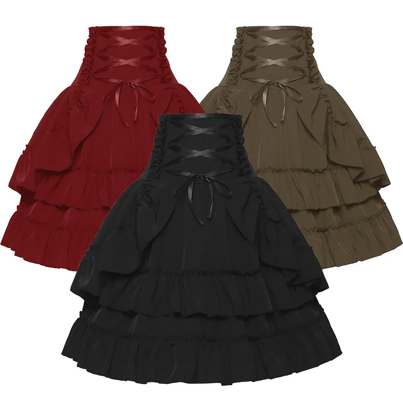 Women Victorian Skirt Medieval – Summer Victorian Clothing Bewertung und Preis