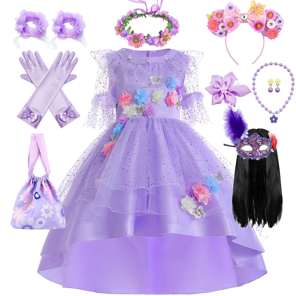 Encanto Cosplay Dress Isabella – Summer Clothing Gifts Bewertung und Preis