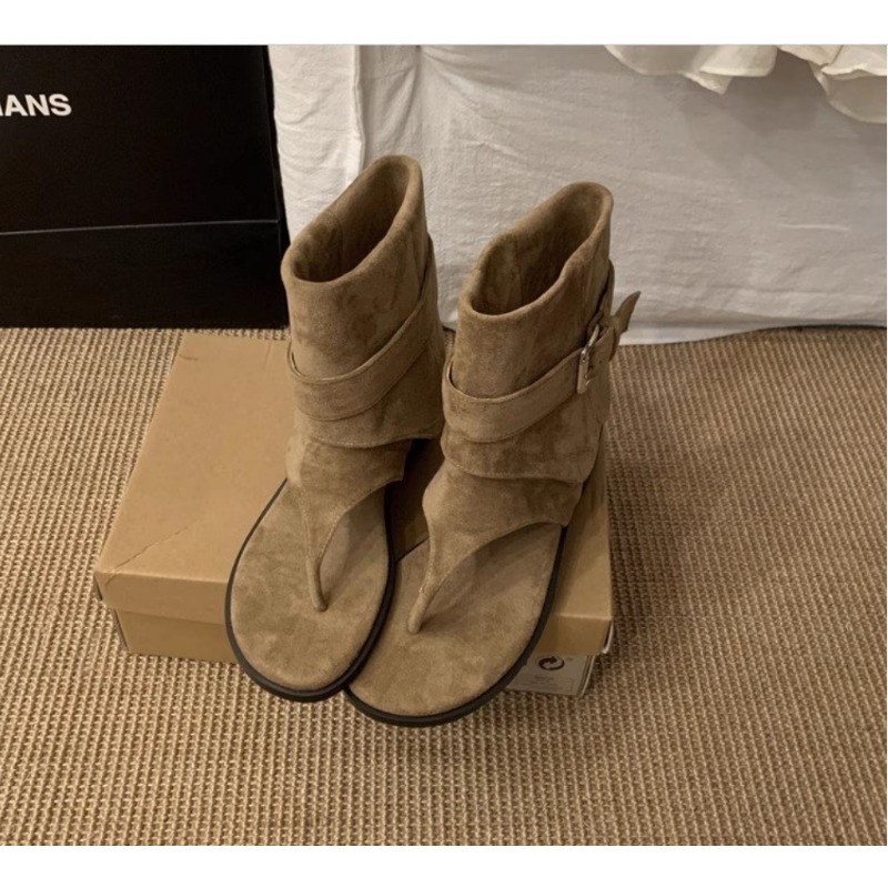 2025Spring Clip Toe Flats Sand – Summer Clothing Modest Bewertung und Preis