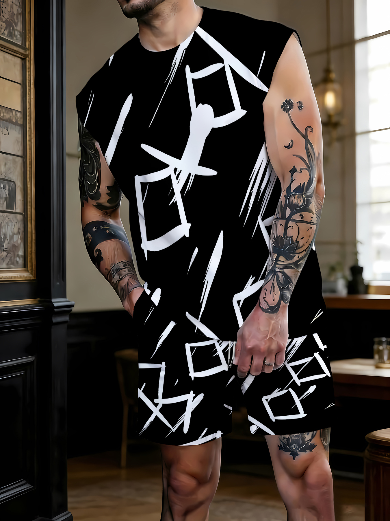 Men's Compression Tank Top and – Summer Clothing Wear Bewertung und Preis