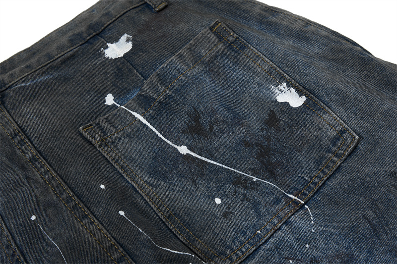 Men Straight Jeans Pockets Hol – Summer Clothing Drip Bewertung und Preis