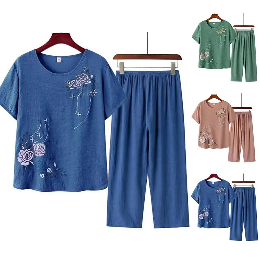 Middle-aged elderly women's sh – Summer House Clothing Bewertung und Preis
