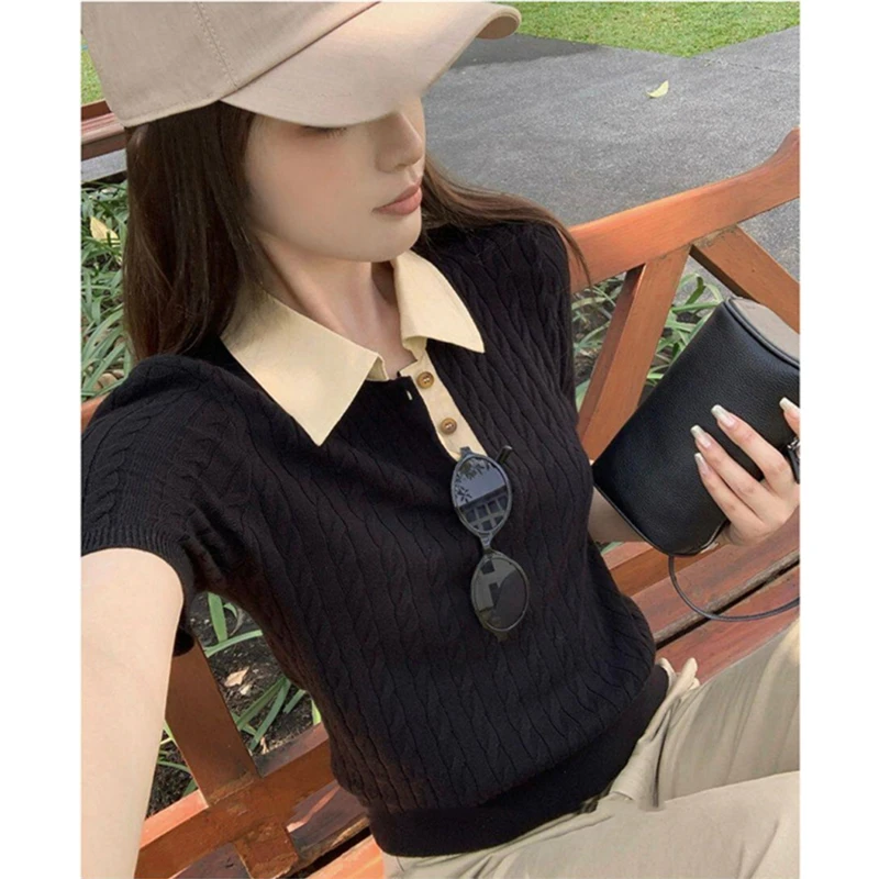 Women Clothing Knitted Sweater – Summer Clothing Yarn Bewertung und Preis