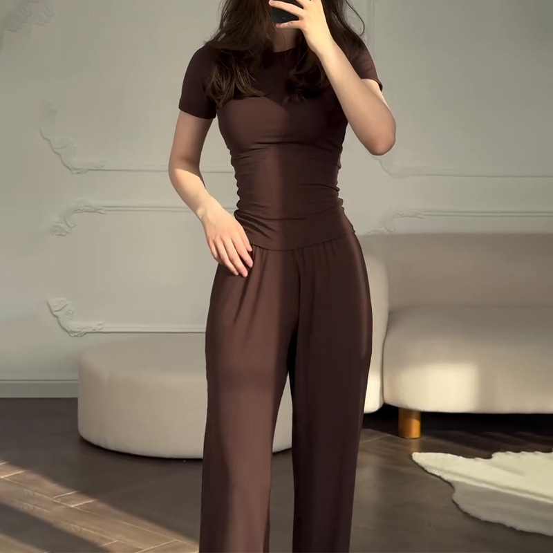 Casual Long Pants Suits Women  – Summer House Clothing Bewertung und Preis