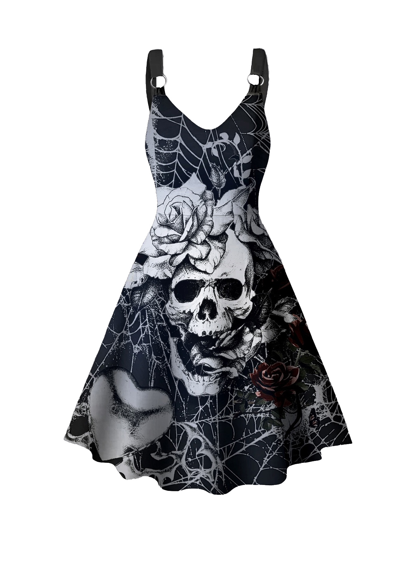 Plus Size Goth Punk Dress Wome – Summer Goth Clothing Bewertung und Preis