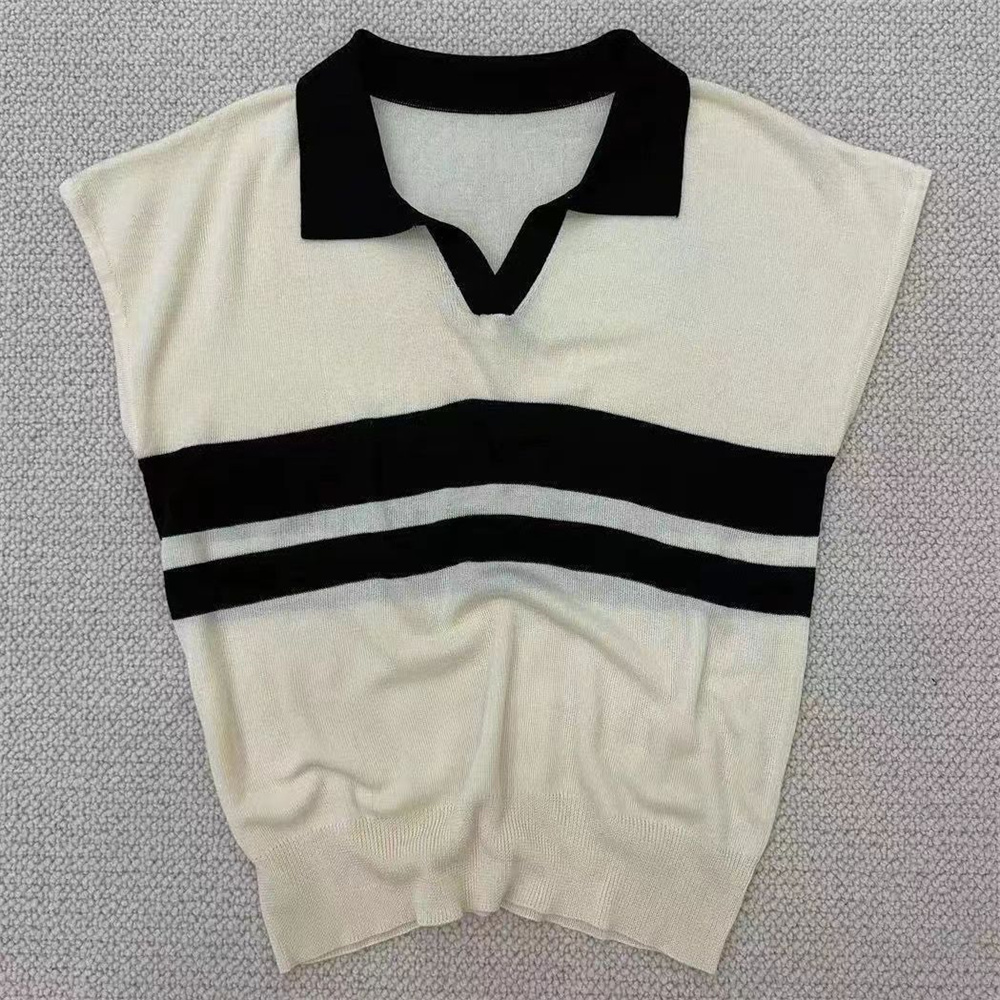 Polo Neck Solid Short Sleeve K – Summer Clothing Yarn Bewertung und Preis