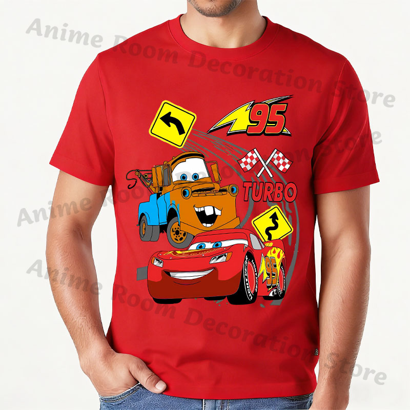 Lightning Mcqueen Red Hip Hop  – Summer Clothing Gifts Bewertung und Preis