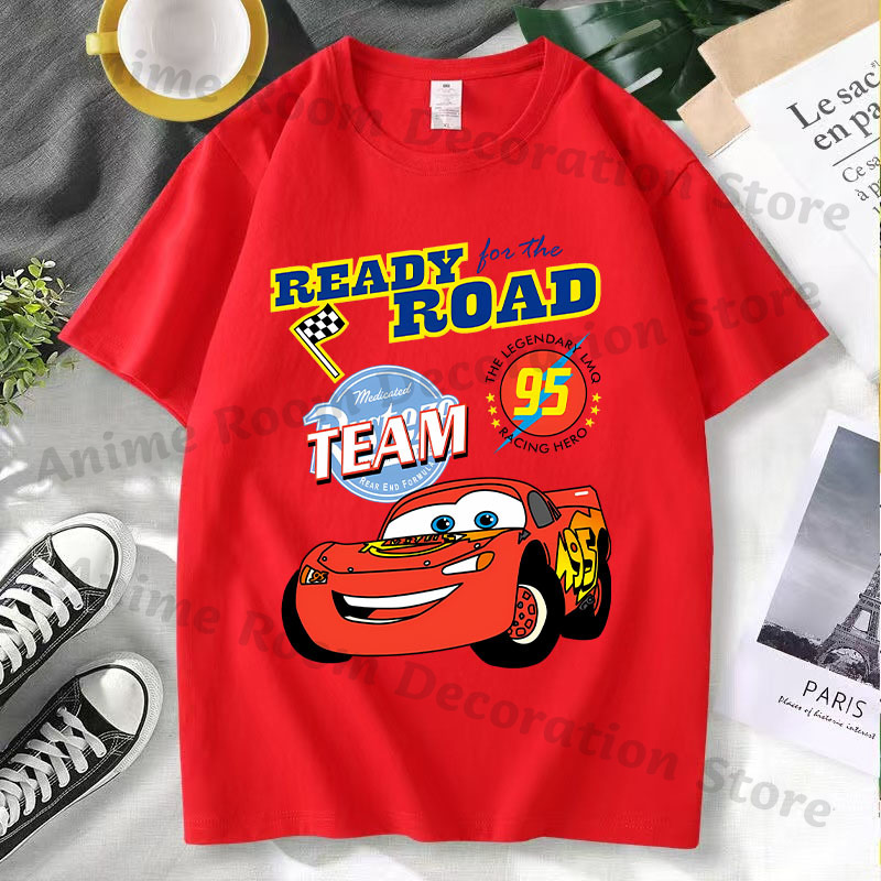 Lightning Mcqueen Red Hip Hop  – Summer Clothing Gifts Bewertung und Preis