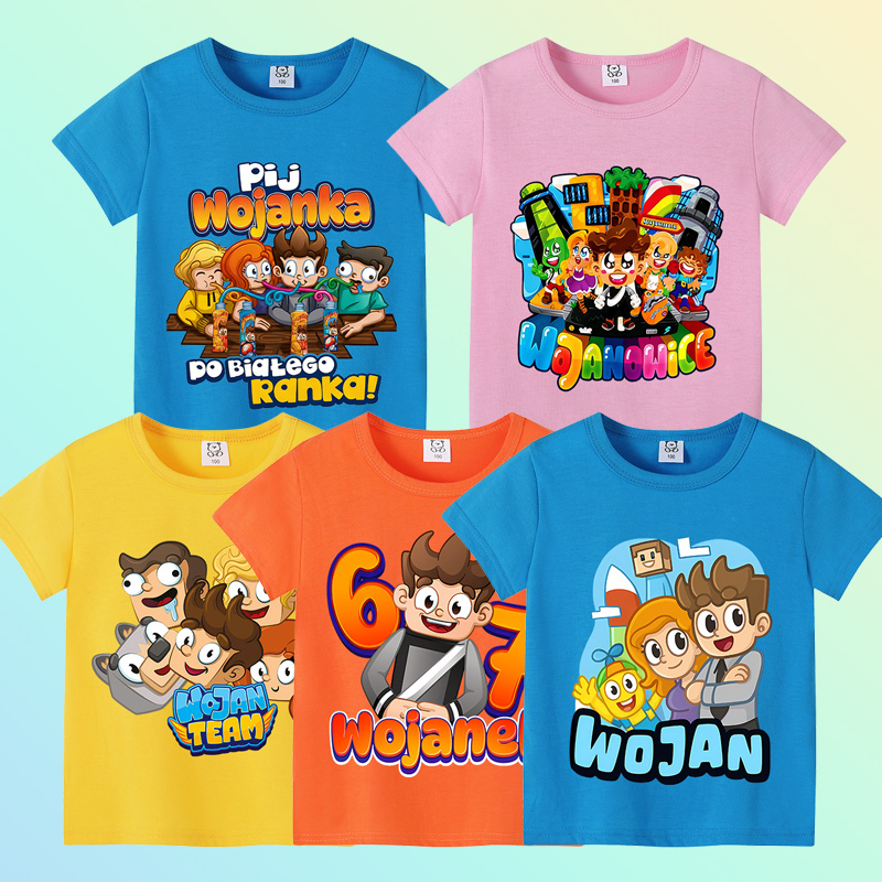 Wojans Team T-shirt Anime Roun – Summer Clothing Gifts Bewertung und Preis
