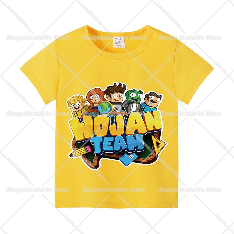 Wojans Team T-shirt Anime Roun – Summer Clothing Gifts Bewertung und Preis