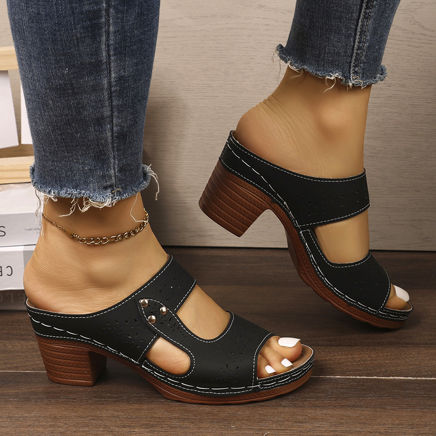 Casual Slingback Slides Shoes  – Summer Clothing Modest Bewertung und Preis