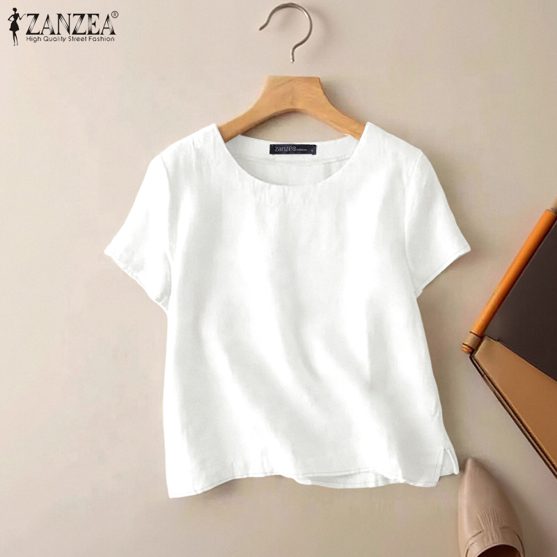 ZANZEA Summer Casual Cotton Bl – Summer Clothing Wear Bewertung und Preis