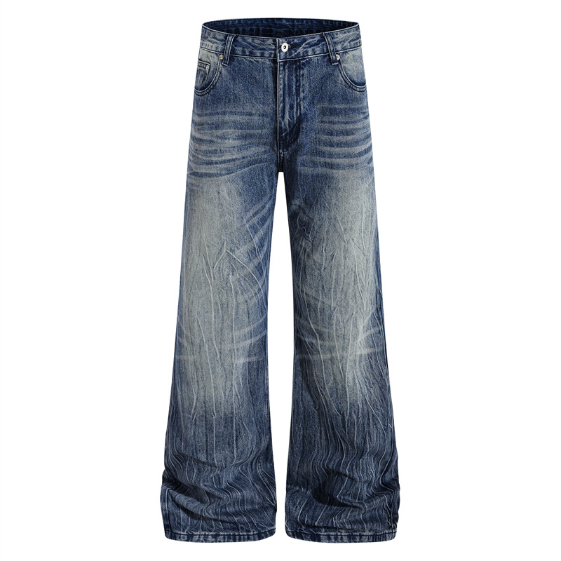 Washed Bootcut Jeans For Man S – Summer Clothing Drip Bewertung und Preis