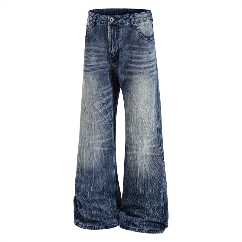 Washed Bootcut Jeans For Man S – Summer Clothing Drip Bewertung und Preis