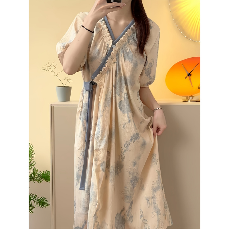 Spring summer style printed ni – Summer House Clothing Bewertung und Preis