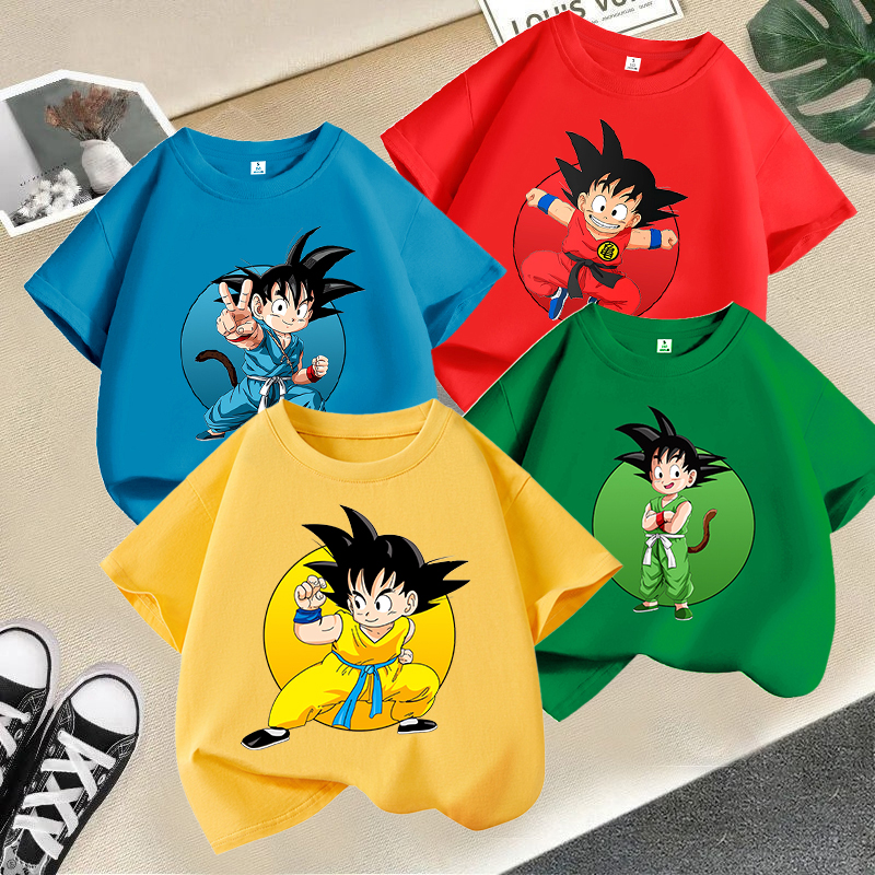 Dragon Ball Goku T-shirt Child – Summer Clothing Cartoon Bewertung und Preis