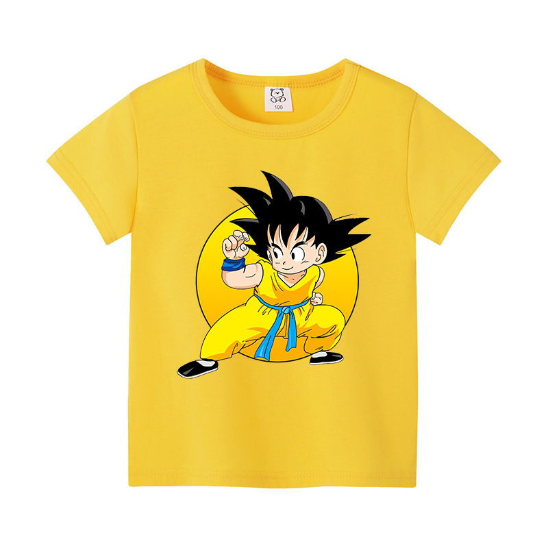 Dragon Ball Goku T-shirt Child – Summer Clothing Cartoon Bewertung und Preis