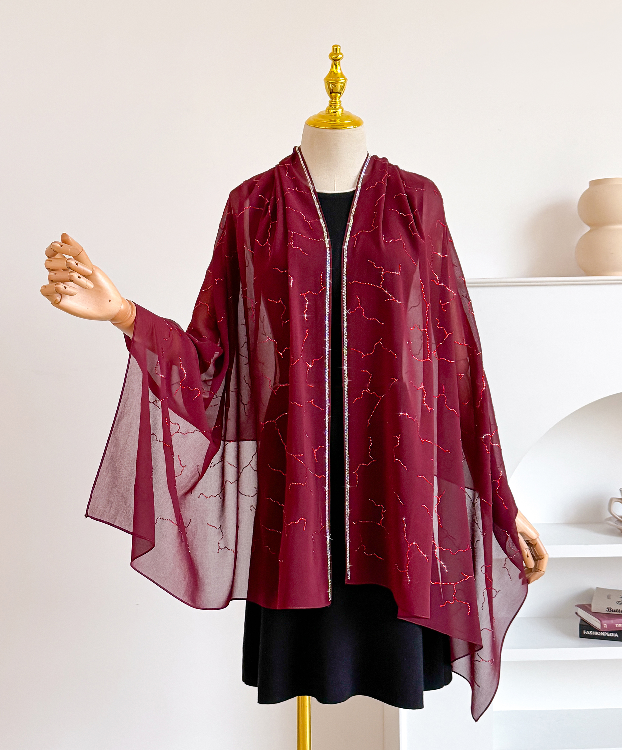 Spring Summer Chiffon Outer We – Summer Clothing Wear Bewertung und Preis