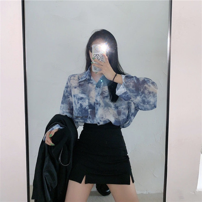Shirts Women Fashion Tie Dye H – Summer Goth Clothing Bewertung und Preis