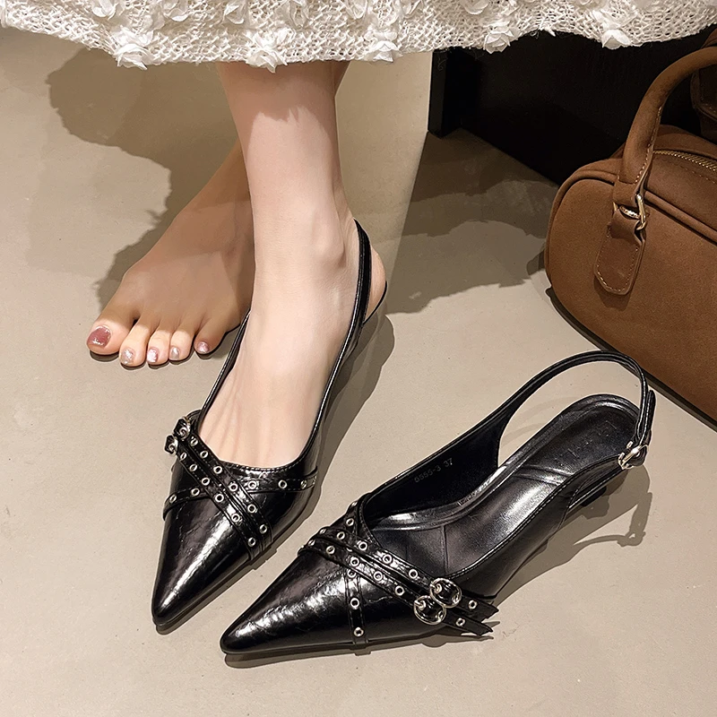 2025 New Women Pointed Toe San – Summer Clothing Modest Bewertung und Preis
