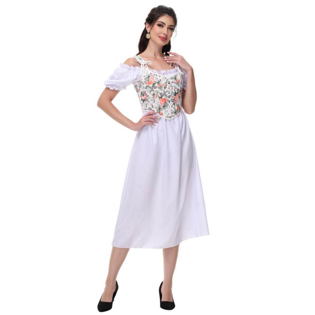Summer White Cotton Solid Slas – Summer Victorian Clothing Bewertung und Preis