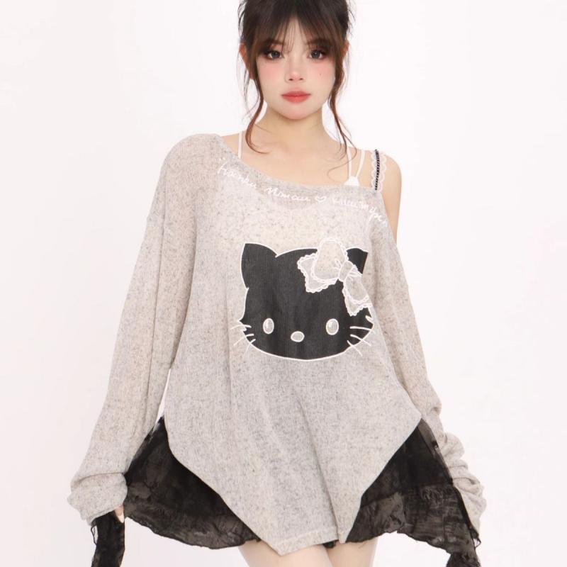 American Hello Kittys Long Sle – Summer Clothing Yarn Bewertung und Preis