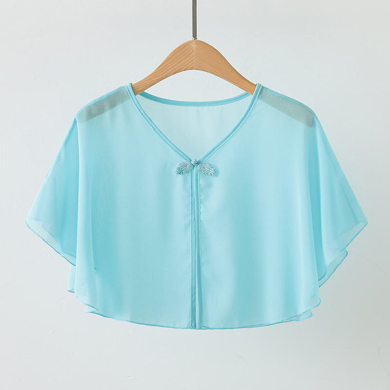 Spring Chiffon Short Outer Wea – Summer Clothing Wear Bewertung und Preis