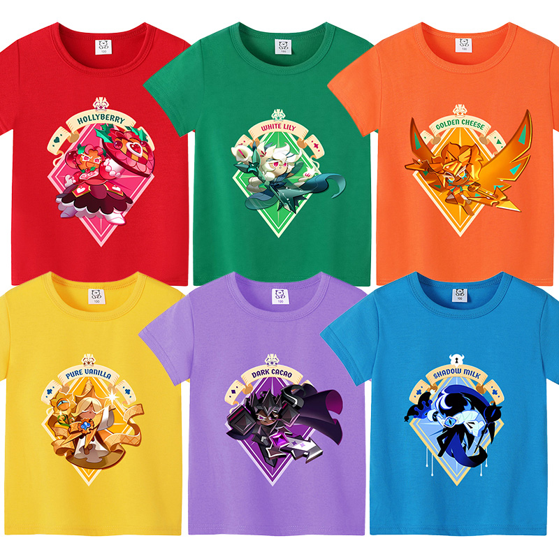 Cookie Run Kingdom Children T  – Summer Clothing Gifts Bewertung und Preis