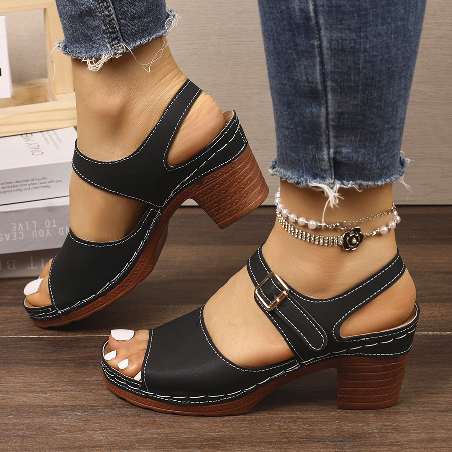 Casual Slingback Slides Shoes  – Summer Clothing Modest Bewertung und Preis