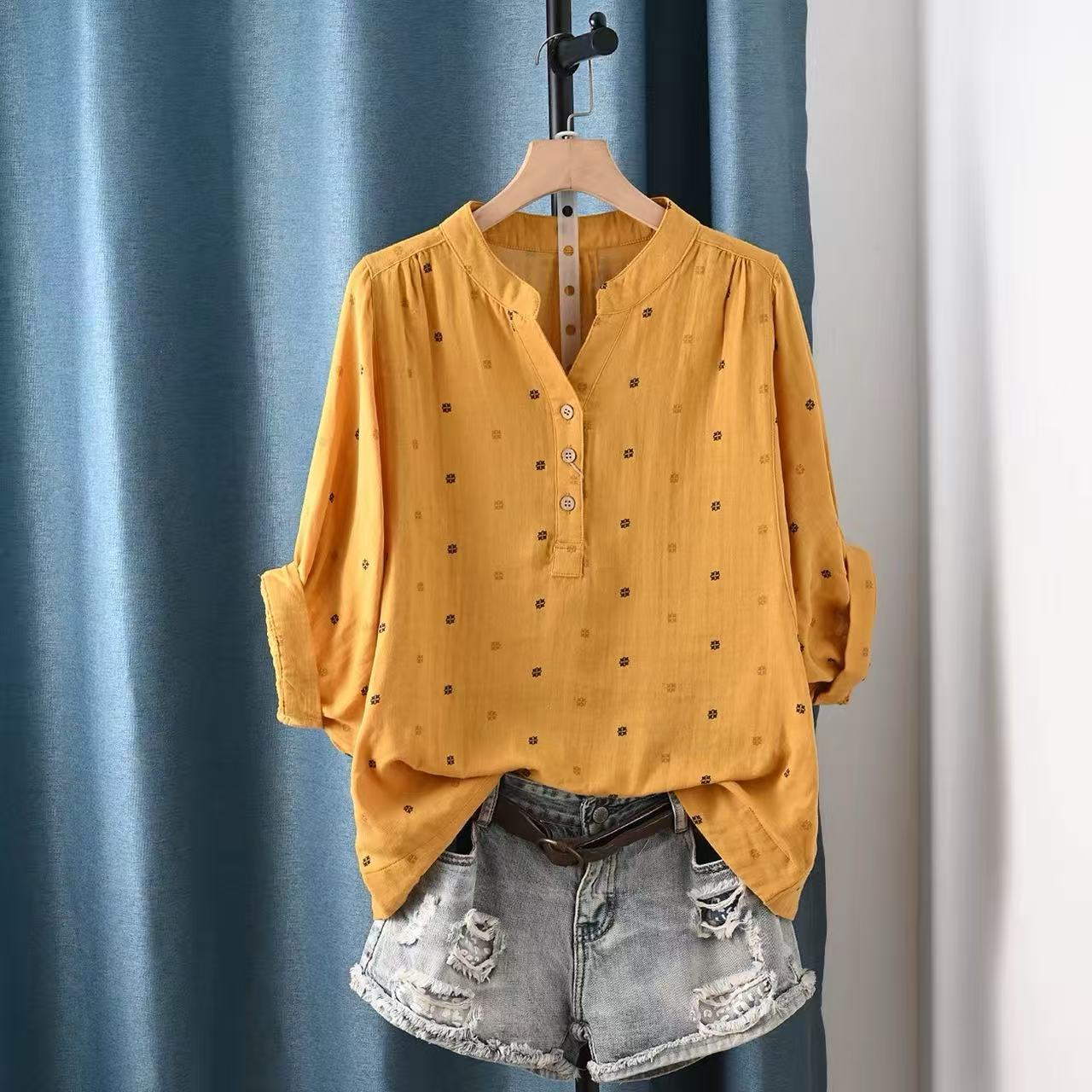 2026 Women's blouse women Japa – Summer Clothing Yarn Bewertung und Preis