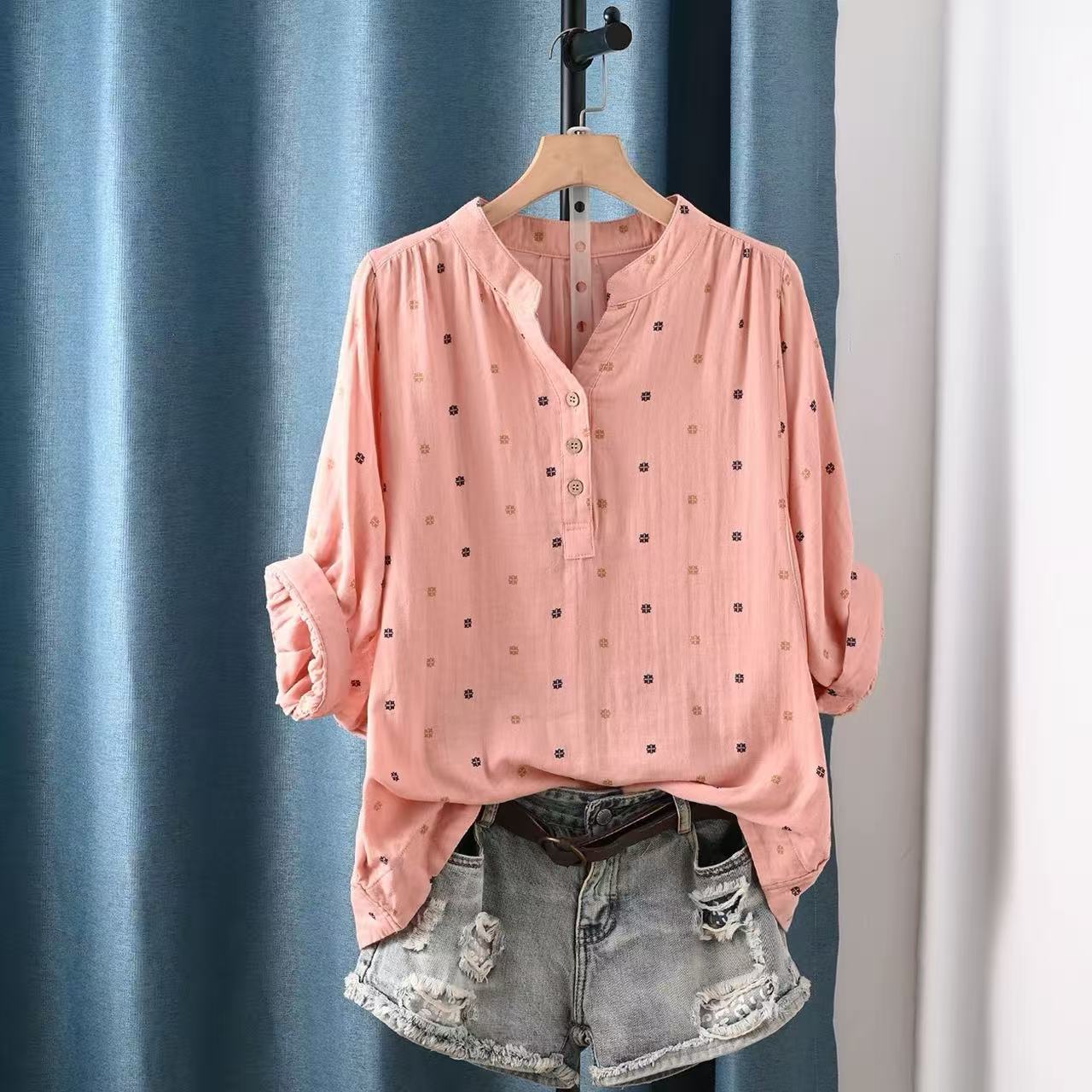 2026 Women's blouse women Japa – Summer Clothing Yarn Bewertung und Preis