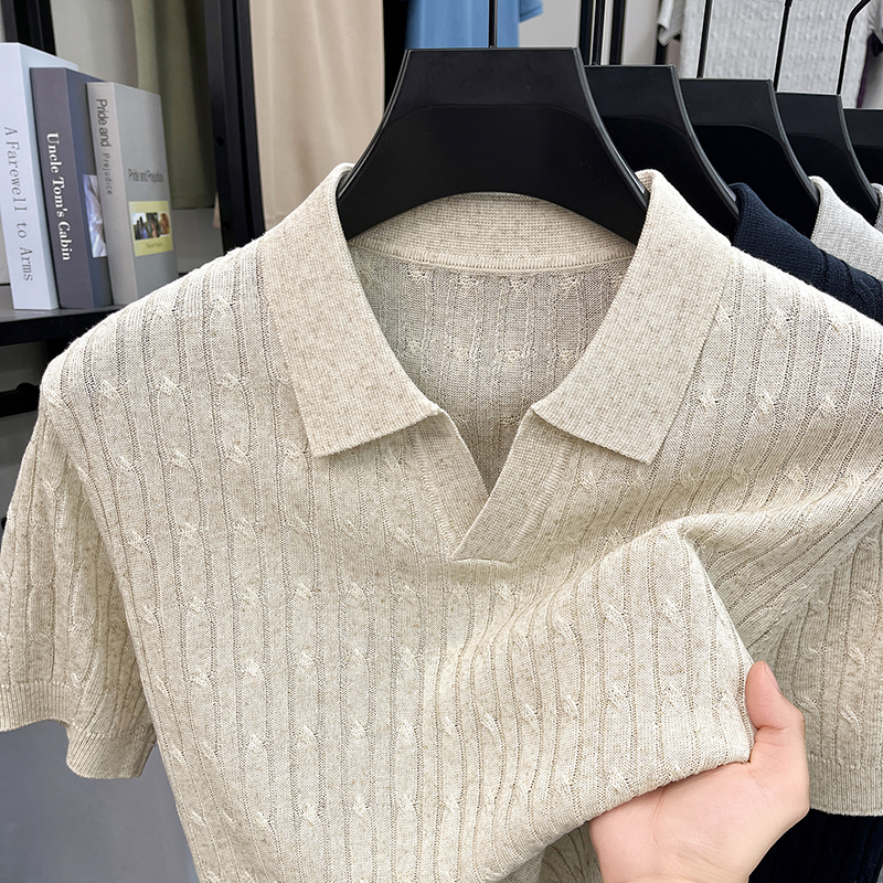 Summer New Men's Seagull Colla – Summer Clothing Men Linen Bewertung und Preis