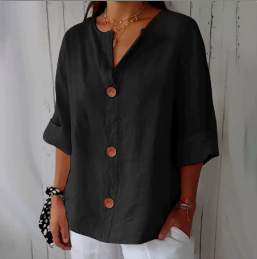 Plus Size Loose Shirt&Blouses  – Summer Clothing Linen Bewertung und Preis
