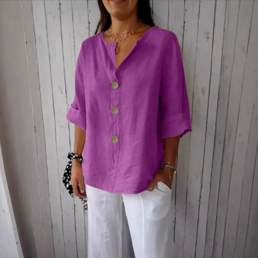 Plus Size Loose Shirt&Blouses  – Summer Clothing Linen Bewertung und Preis