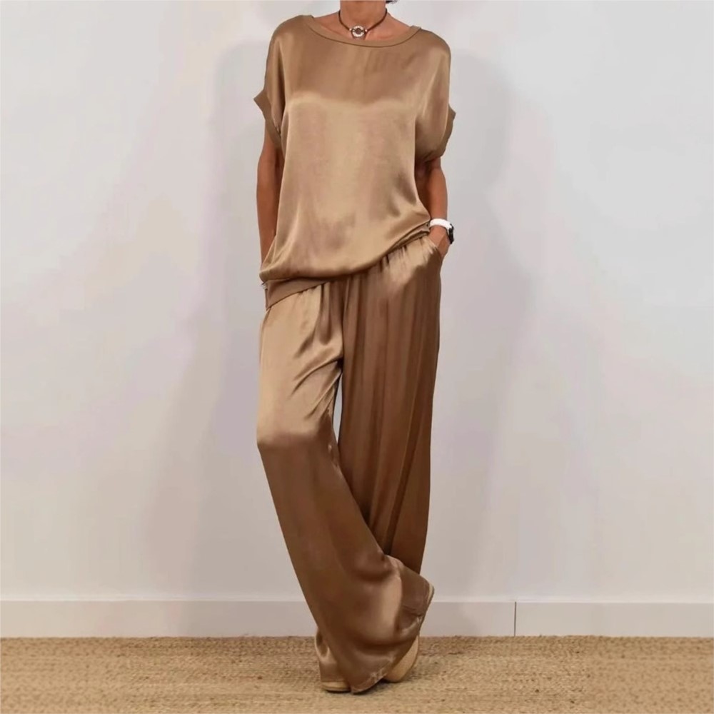 2-piece Set Fashion Satin O Ne – Summer House Clothing Bewertung und Preis