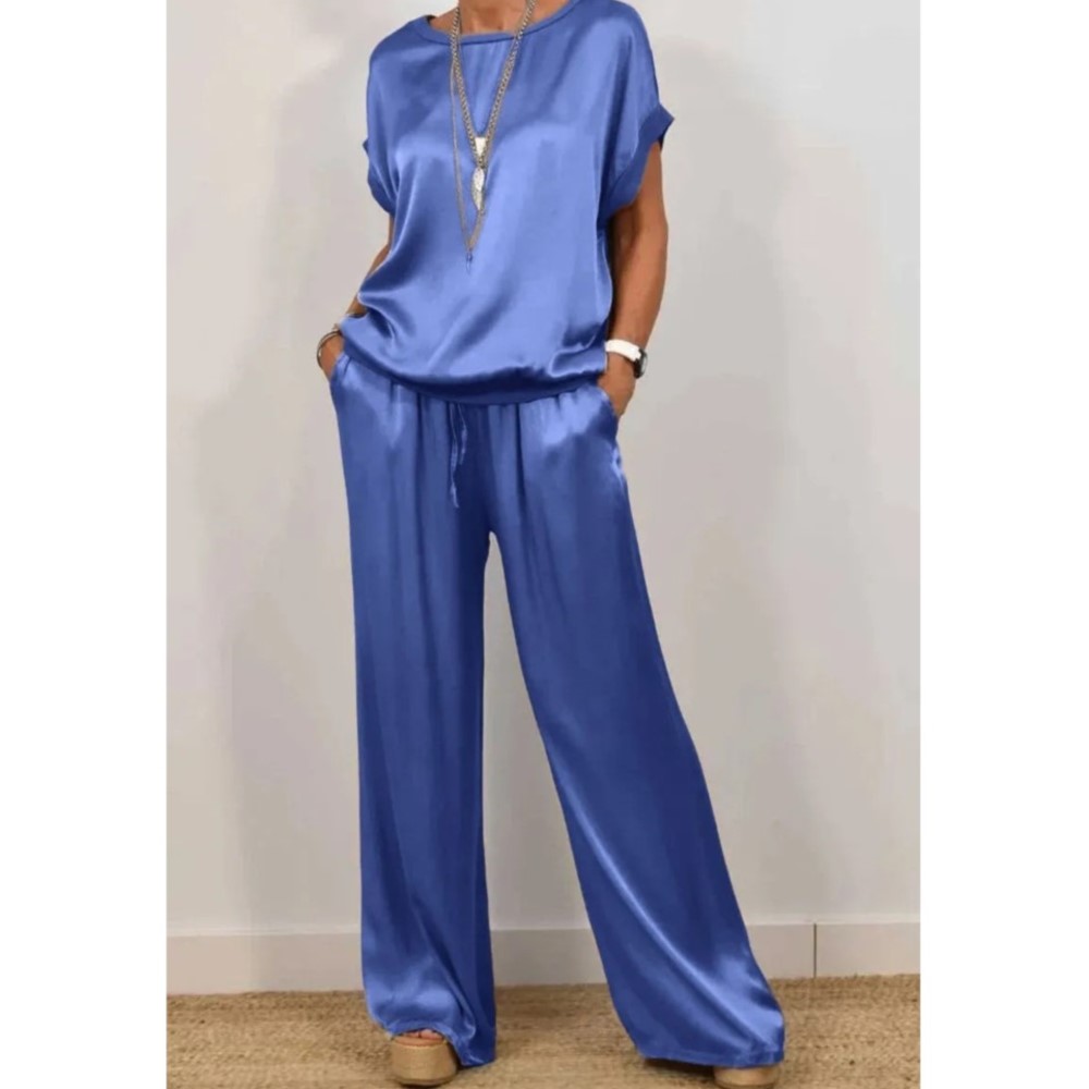 2-piece Set Fashion Satin O Ne – Summer House Clothing Bewertung und Preis