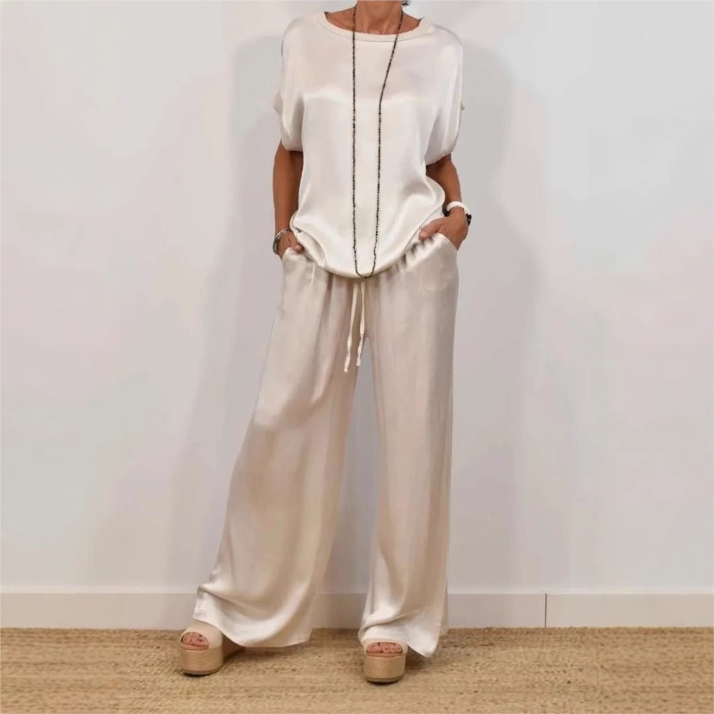 2-piece Set Fashion Satin O Ne – Summer House Clothing Bewertung und Preis