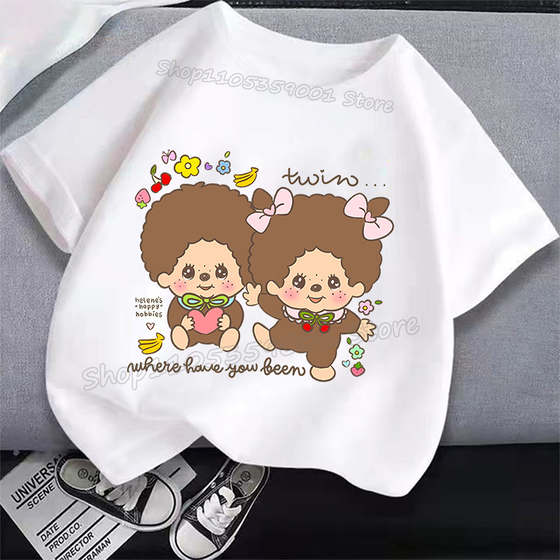 MONCHHICHI Short Sleeve T Shir – Summer Clothing Cartoon Bewertung und Preis