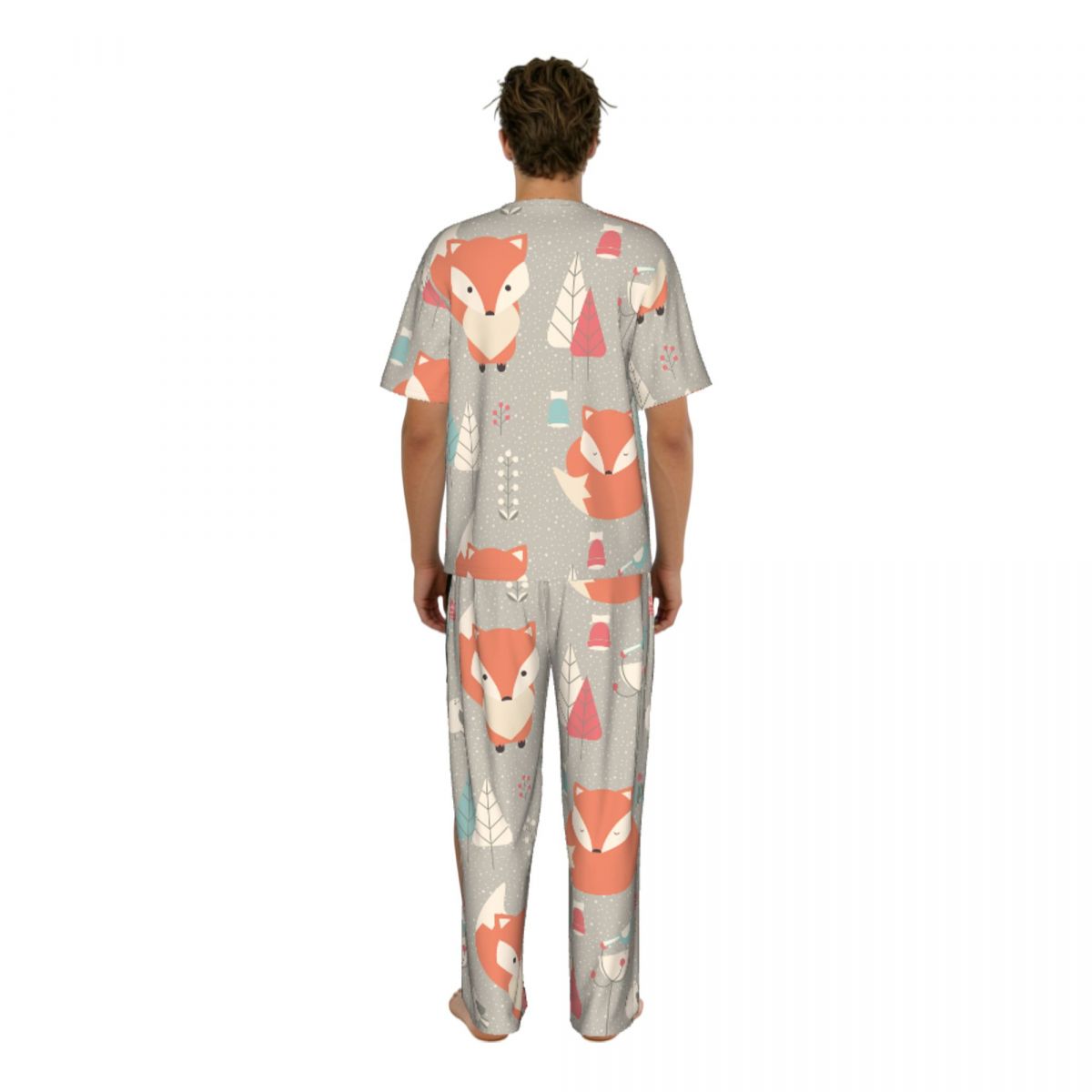 Men Pajamas Suit Short Sleeved – Summer Clothing Long Sleeve Bewertung und Preis