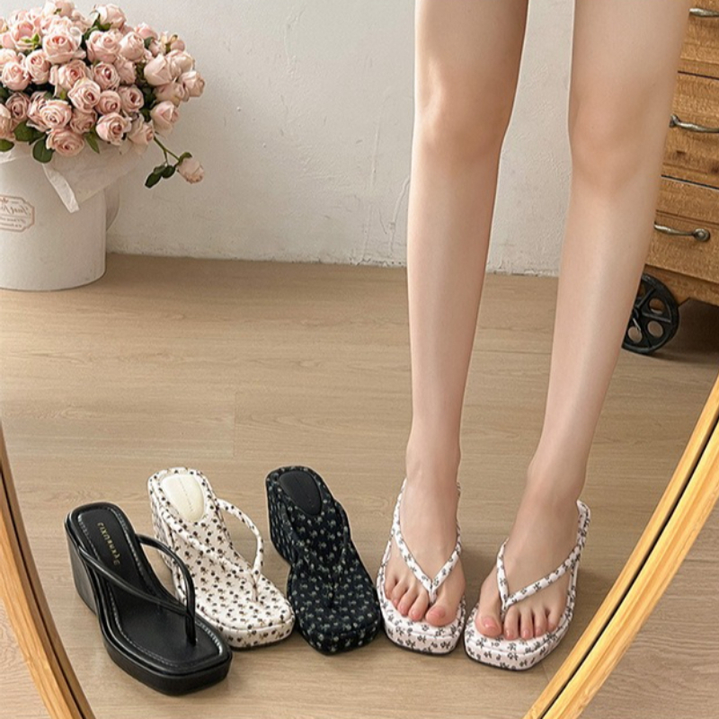 Women Platform Wedge Heel Slip – Summer Clothing Modest Bewertung und Preis