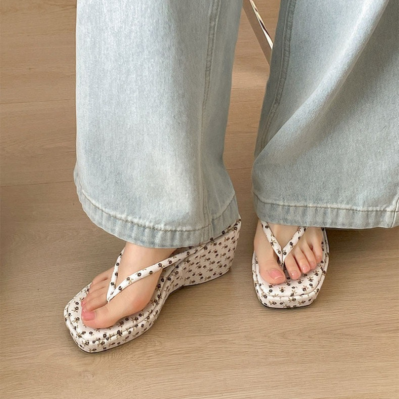Women Platform Wedge Heel Slip – Summer Clothing Modest Bewertung und Preis