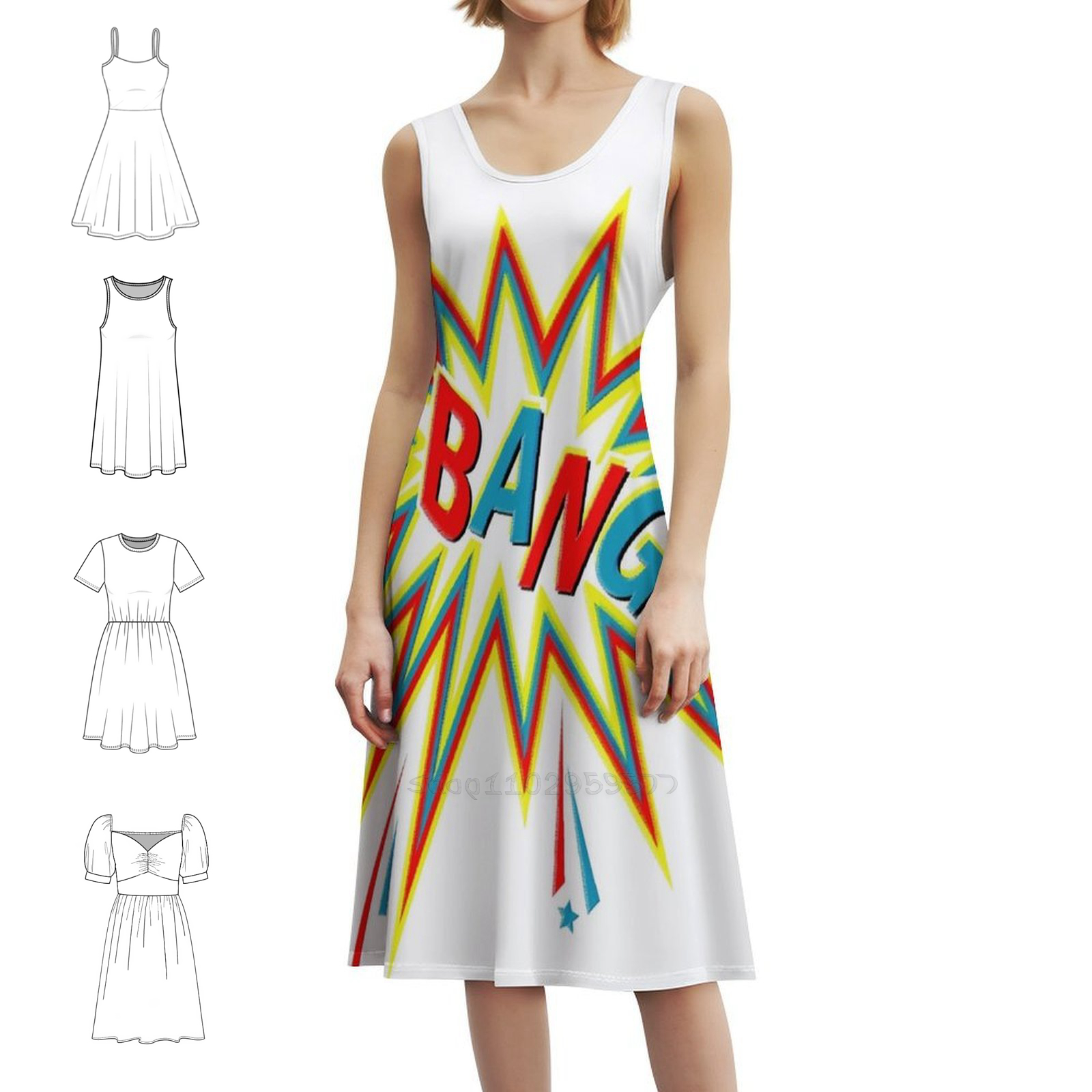 Bang Boho Chic Dress Elegant F – Summer Clothing Cartoon Bewertung und Preis